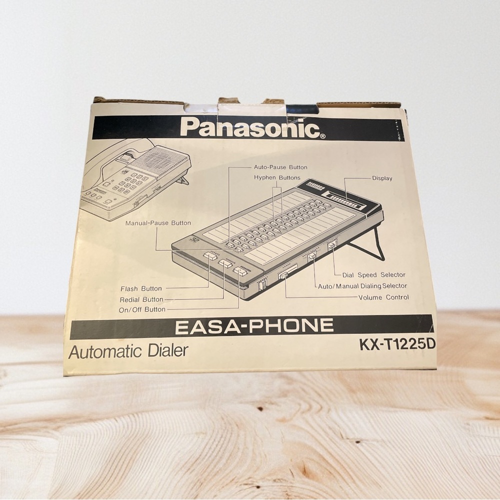 Panasonic EASA-PHONE KX-T1225D with Auto Dialer